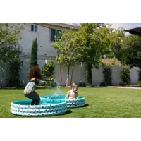 Mini piscine avec pois