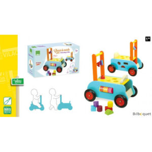 Chariot de marche 3 en 1