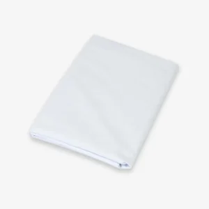 Drap plat Blanc 120x180 cm