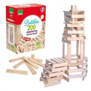 Planchettes en bois Batibloc classique 200 - Melobaby Cavaillon