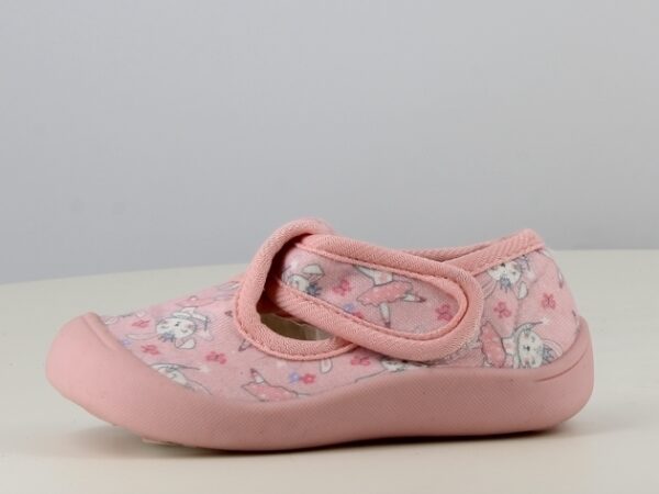 Chaussons semis ouverts Lapin rose