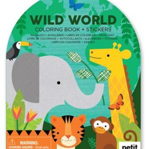 Livre de coloriage avec stickers