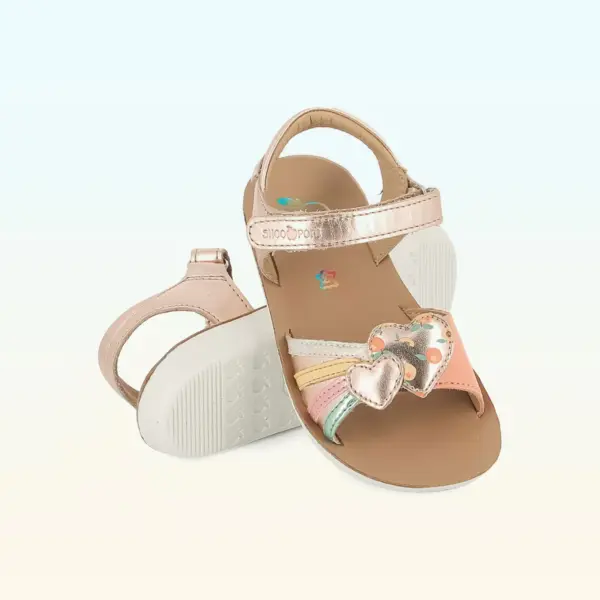 Sandale Copper Coeur