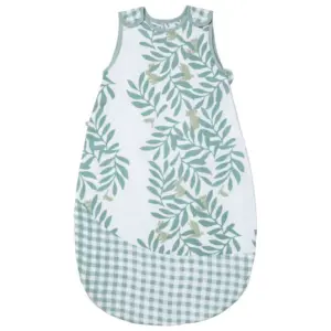 Gigoteuse 6-24mois verte en gaze de coton