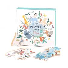 Puzzle 24 pièces en bois