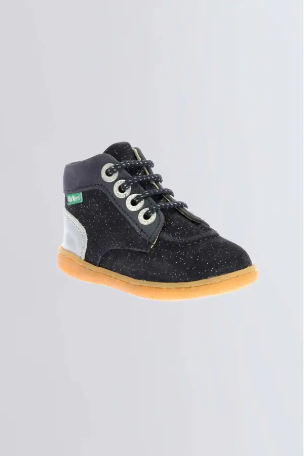 Bottillons Kickiconic Marine argent