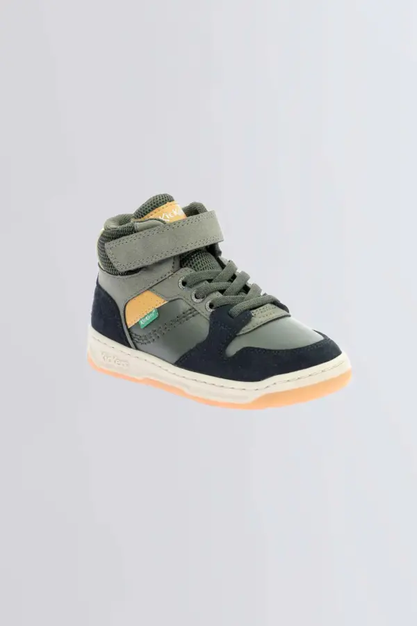 Basket kickado Kaki