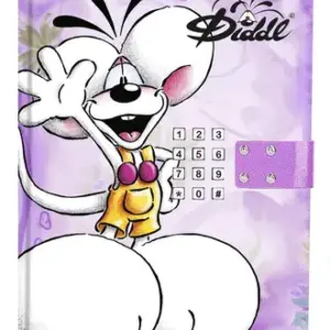 Carnet Secret à code Diddl