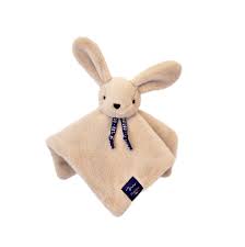 Lapin dorlotin ivoire plat