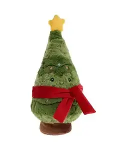 Peluche sapin de noel 25 cm