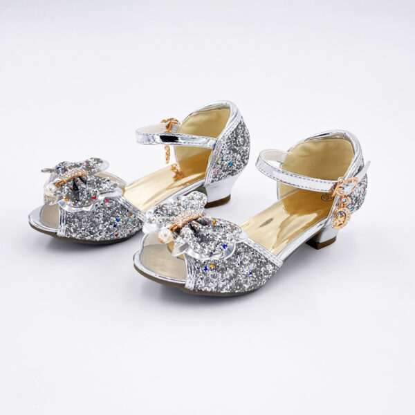 Chaussures de princesse argent T27