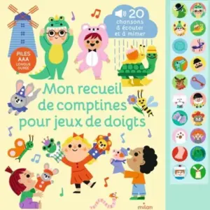 Livre des comptines pour chanter et mimer toute l'année
