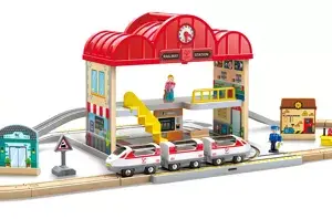 Coffret circuit de train portable