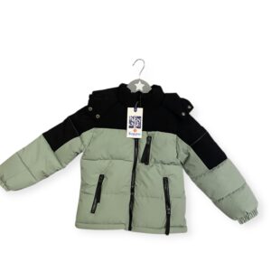 Doudoune Verte et noire