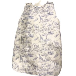 Gigoteuse Safari bleu 0-6 mois