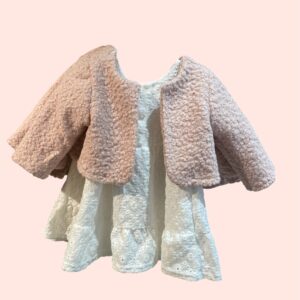 Ensemble rose et son gilet rose