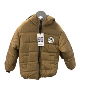 Doudoune marron cosmonaute