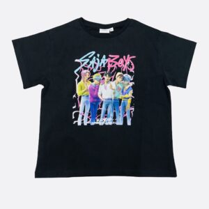 T-shirt Enfant Garçon KPOP SAJA Boys Noir