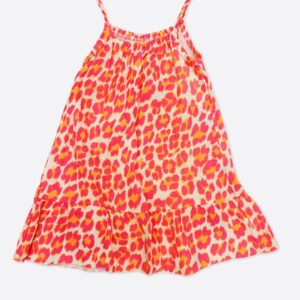 Robe léopard 4-14 ans