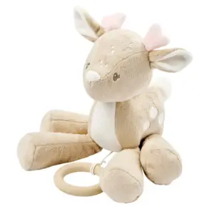 Peluche musicale cerf 26cm