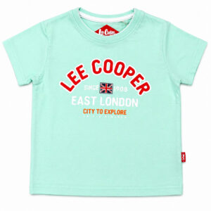 T-shirt bleu turquoise