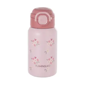 Gourde anti gouttes rose