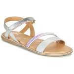 Sandale argent doleron