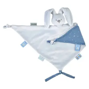 Doudou Lapin LAPIDOU bleu