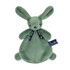 Dorlotin doudou lapin vert fougère