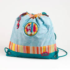 Sac a dos de gym bleu