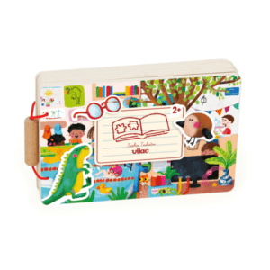 Livre en bois Les activités
