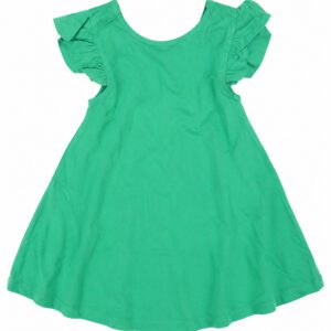 Robe Fille Verte – Élégance & Confort – De 2 à 8 ans