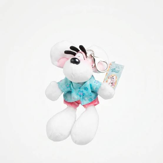 Peluche Diddl porte clés