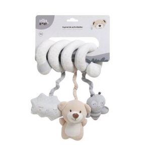 Spirale pour poussette  ours gris