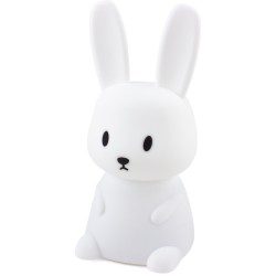 Veilleuse Lapin Silicone Rechargeable & Télécommande | Melobaby