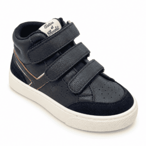 Baskets montantes Tartine et Chocolat TC 17 HI EASY bleu-chocolat - Melobaby cavaillon