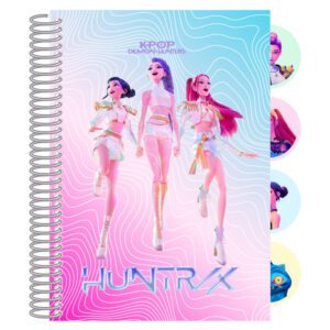Carnet A6 KPop Demon Hunters – Safta | Mélobaby