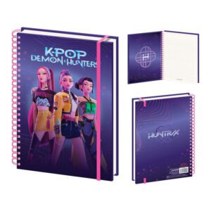 Carnet A4 Huntrix KPop Demon Hunters | Mélobaby
