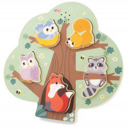 Puzzle sonore de la forêt dès 12 mois | Mélobaby Cavaillon