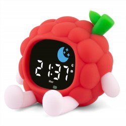 Veilleuse réveil enfant Réveillou Framboise | Mélobaby Cavaillon